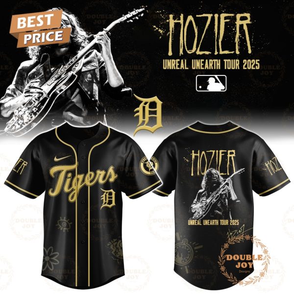 Detroit Tigers x HOZIER Tour 2025 Unreal Unearth Edition Baseball Jersey