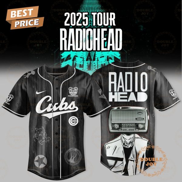Chicago Cubs 2025 Tour Radiohead Baseball Jersey