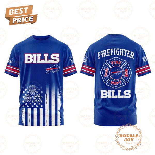 Buffalo Bills Firefighter Appreciation Day Hoodie – Navy