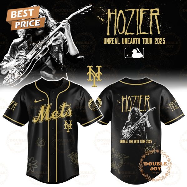 New York Mets x HOZIER Tour 2025 Unreal Unearth Edition Baseball Jersey