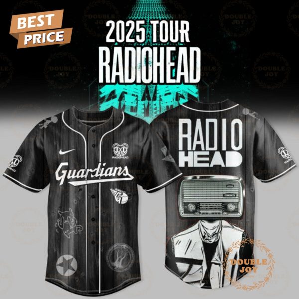 Cleveland Guardians 2025 Tour Radiohead Baseball Jersey