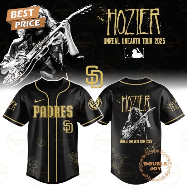 San Diego Padres x HOZIER Tour 2025 Unreal Unearth Edition Baseball Jersey