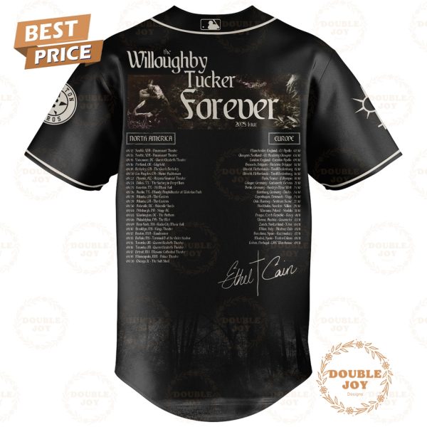 Houston Astros – The Willoughby Tucker Forever 2025 Tour Black Baseball Jersey