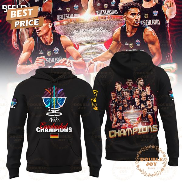 Germany – Champion the UEFA European Championship Black Edition Hoodie