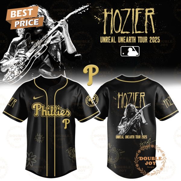 Philadelphia Phillies x HOZIER Tour 2025 Unreal Unearth Edition Baseball Jersey