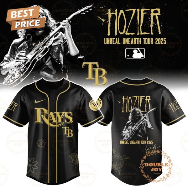 Tampa Bay Rays x HOZIER Tour 2025 Unreal Unearth Edition Baseball Jersey