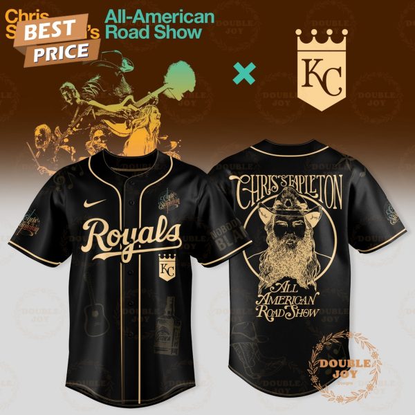 Kansas City Royals x Chris Stapleton Show 2025 All American Road Baseball Jersey