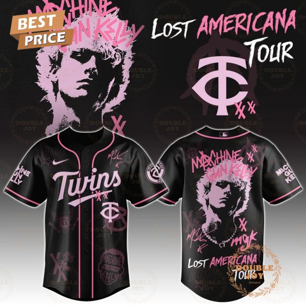 Minnesota Twins x MGK Tour 2025 The Lost Americana Baseball Jersey