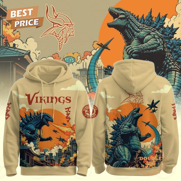 Minnesota Vikings x Godzilla 2025 Limited Edition Hoodie