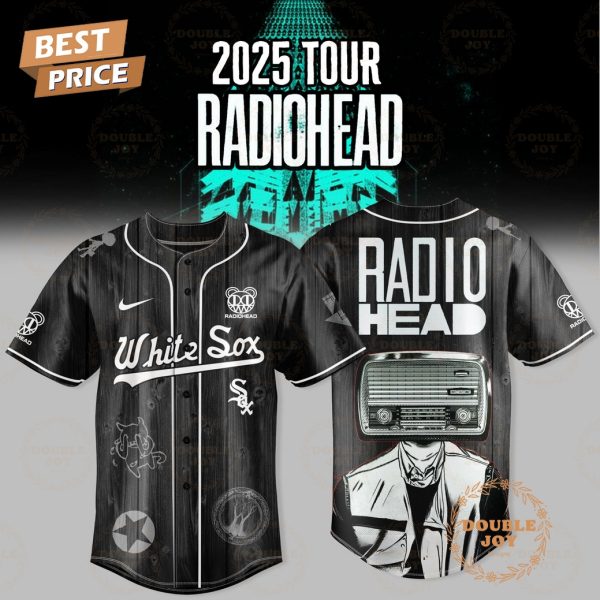 Chicago White Sox 2025 Tour Radiohead Baseball Jersey