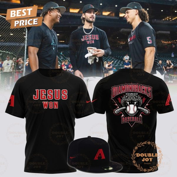 Arizona Diamondbacks x Jesus Won 2025 Hoodie