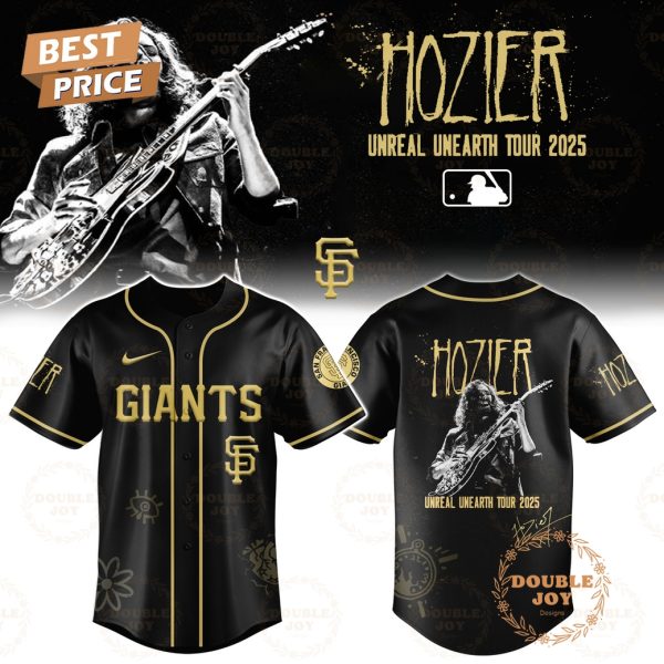 San Francisco Giants x HOZIER Tour 2025 Unreal Unearth Edition Baseball Jersey