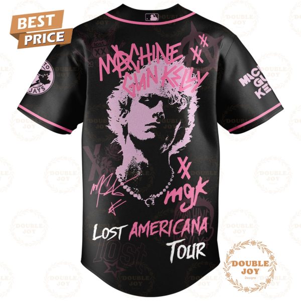 Toronto Blue Jays x MGK Tour 2025 The Lost Americana Baseball Jersey