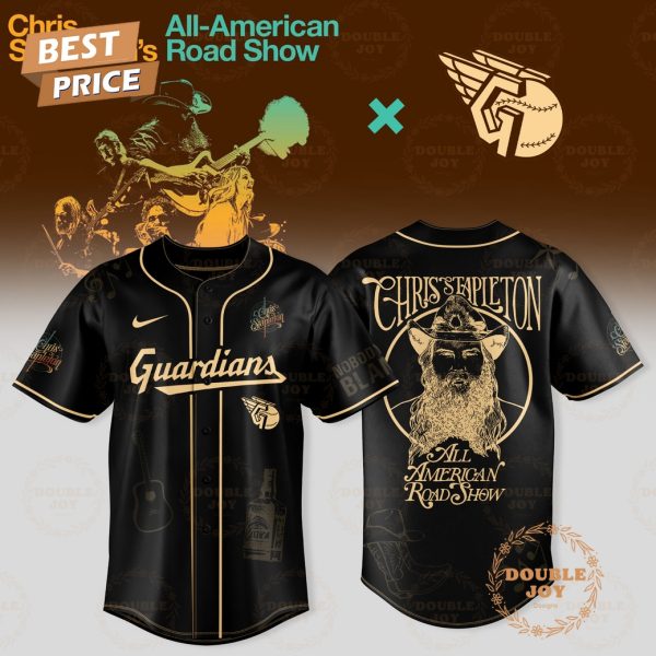 Cleveland Guardians x Chris Stapleton Show 2025 All American Road Baseball Jersey