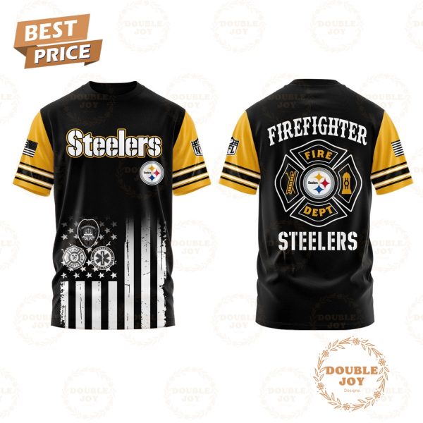Pittsburgh Steelers Firefighter Appreciation Day Hoodie – Black