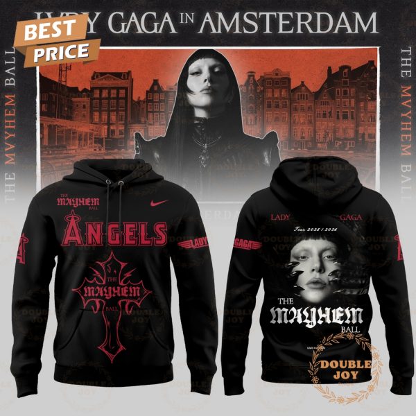 Los Angeles Angels x Lady Gaga Tour 2025 2026 The MAYHEM Ball Hoodie