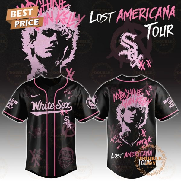 Chicago White Sox x MGK Tour 2025 The Lost Americana Baseball Jersey