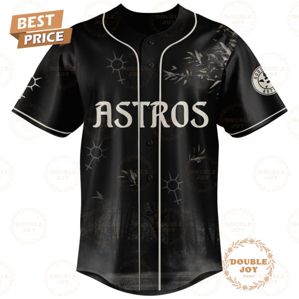 Houston Astros – The Willoughby Tucker Forever 2025 Tour Black Baseball Jersey