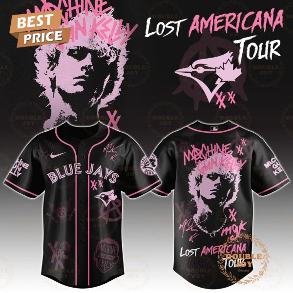 Toronto Blue Jays x MGK Tour 2025 The Lost Americana Baseball Jersey