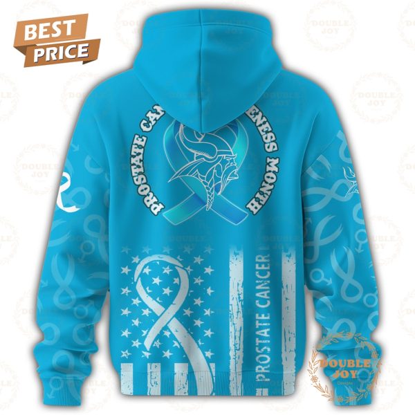 NFL Minnesota Vikings x Prostate Cancer Awareness Month Blue 2025 Hoodie
