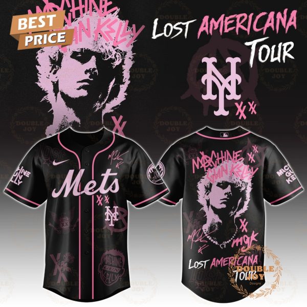 New York Mets x MGK Tour 2025 The Lost Americana Baseball Jersey