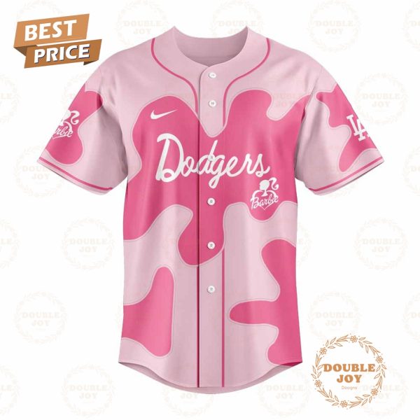 Los Angeles Dodgers x Barbie Game Limited Pink Edition 2025 Baseball Jersey