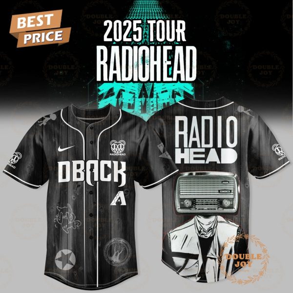 Arizona Diamondbacks 2025 Tour Radiohead Baseball Jersey