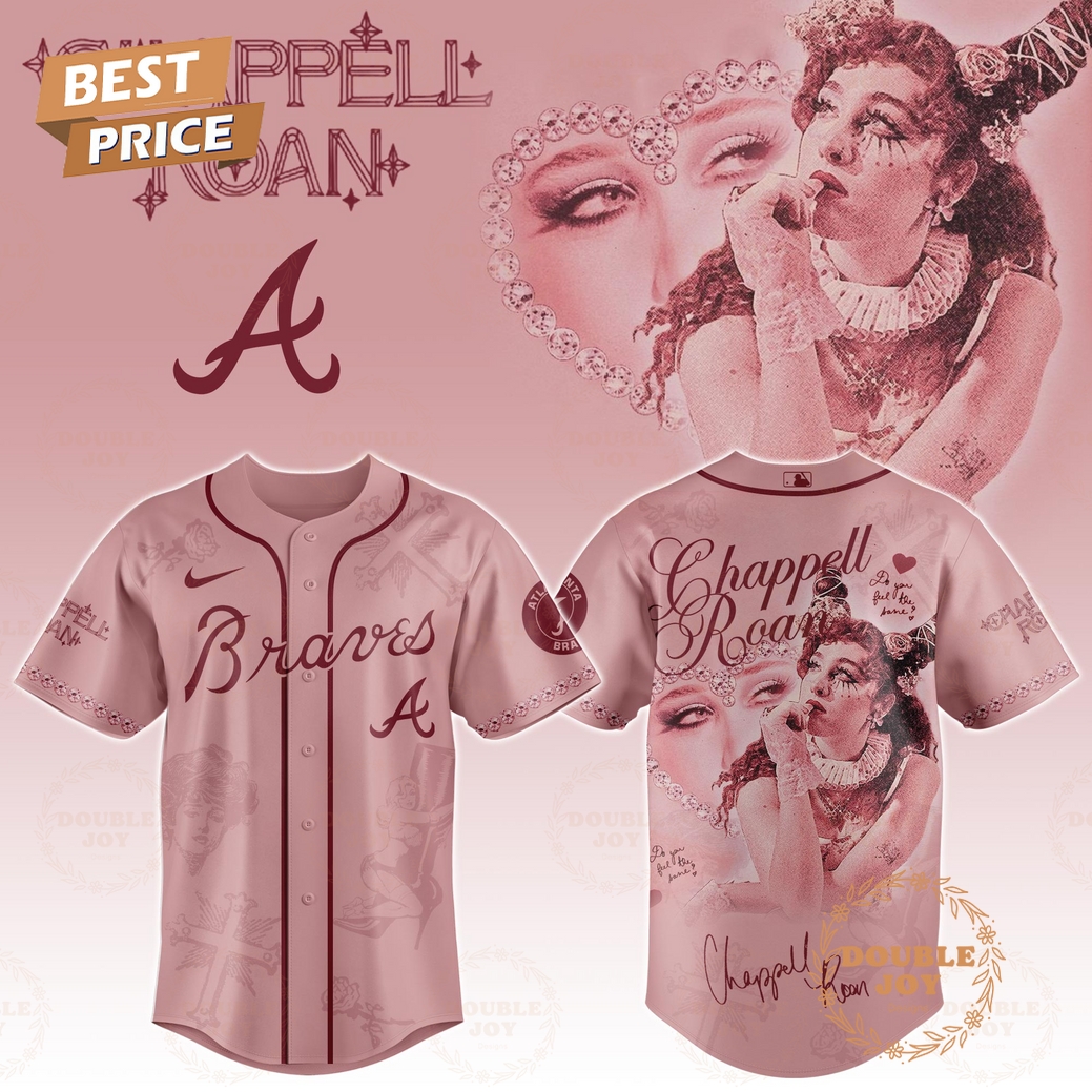 Atlanta Braves x Chappell Roan Song Picture You 2025 Baseball Jersey Atlanta Braves x Chappell Roan Song Picture You 2025 Baseball Jersey
