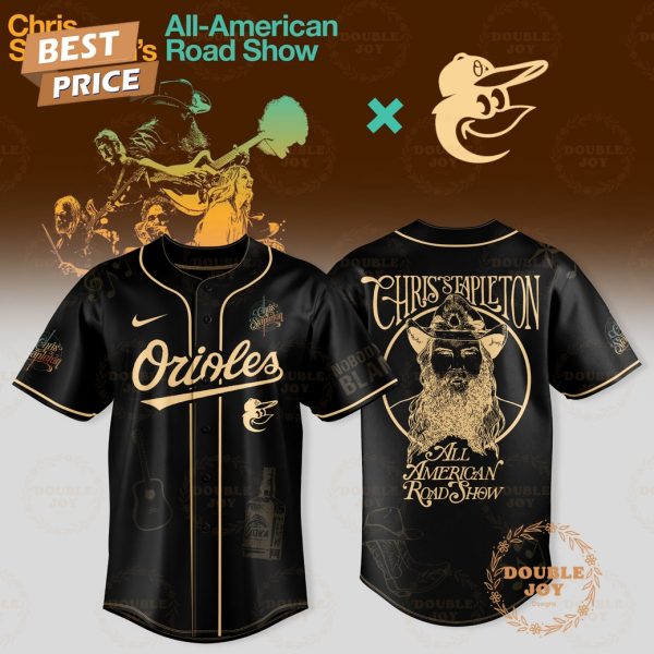 Baltimore Orioles x Chris Stapleton Show 2025 All American Road Baseball Jersey