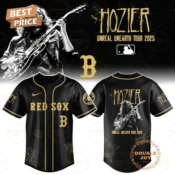 Boston Red Sox x HOZIER Tour 2025 Unreal Unearth Edition Baseball Jersey