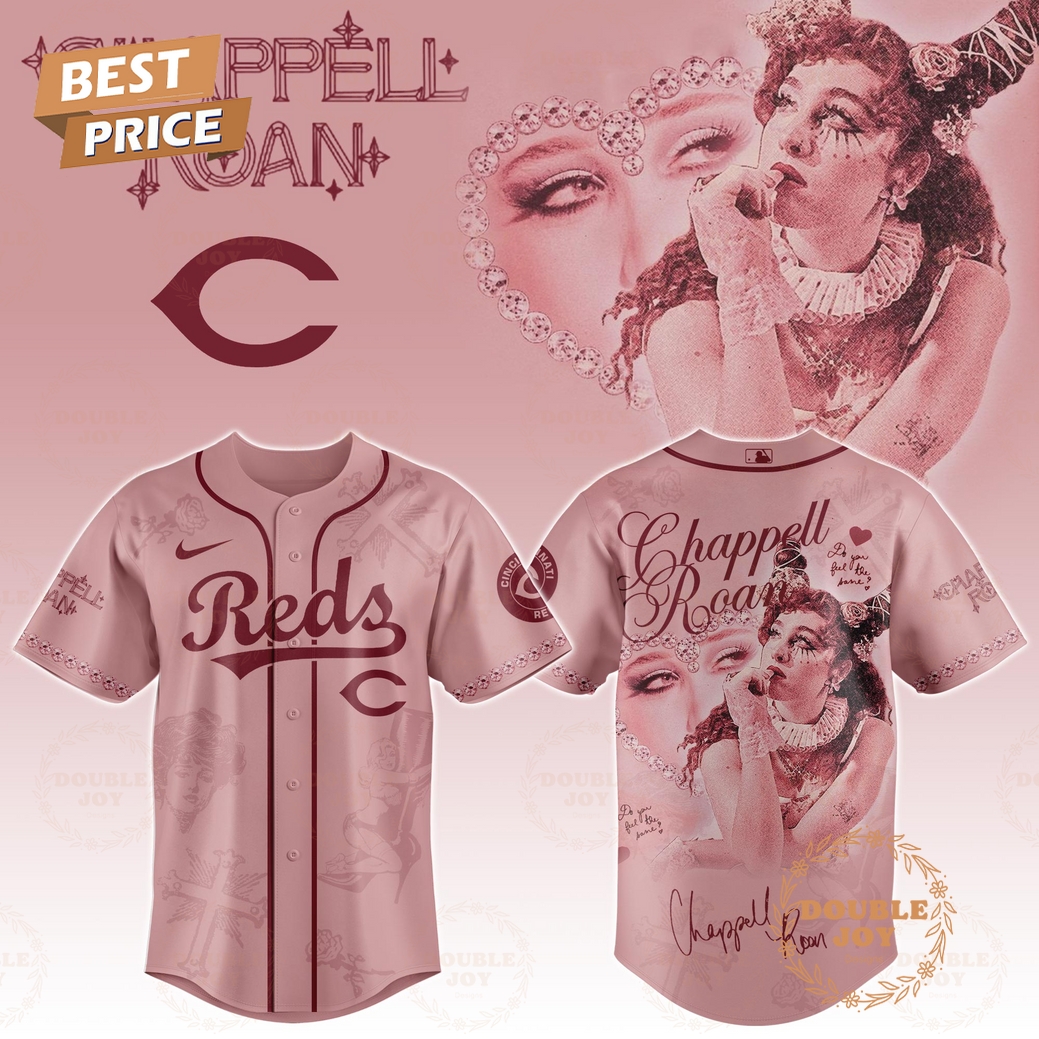 Cincinnati Reds x Chappell Roan Song Picture You 2025 Baseball Jersey Cincinnati Reds x Chappell Roan Song Picture You 2025 Baseball Jersey