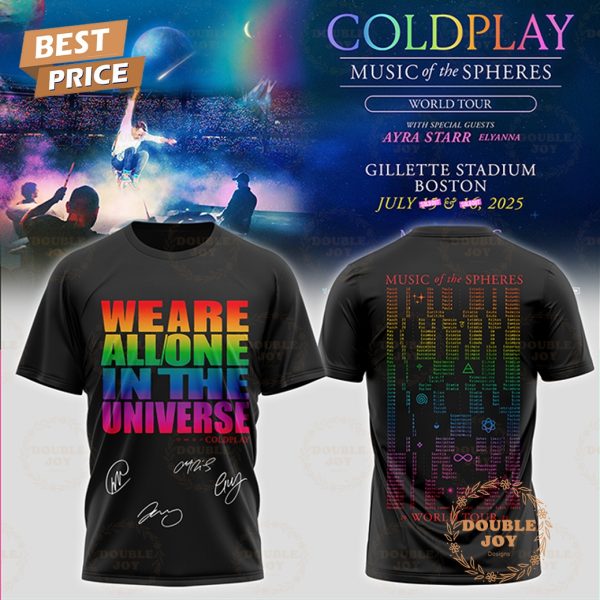 Coldplay 2025 Music Of the Spheres World Tour Special Edition T-Shirt, Hoodie