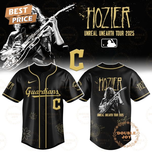 Cleveland Guardians x HOZIER Tour 2025 Unreal Unearth Edition Baseball Jersey