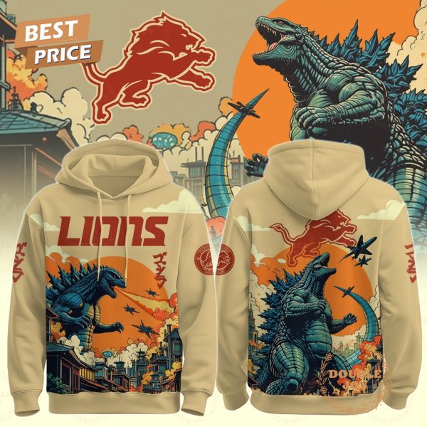 Detroit Lions x Godzilla 2025 Limited Edition Hoodie