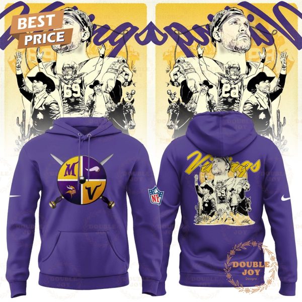 Jared Allen – Hall of Fame Ring Ceremony Purple Hoodie