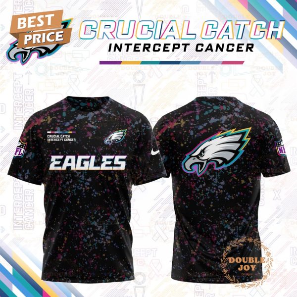 NFL Philadelphia Eagles x Crucial Catch Intercept Cancer T-Shirt, Hoodie