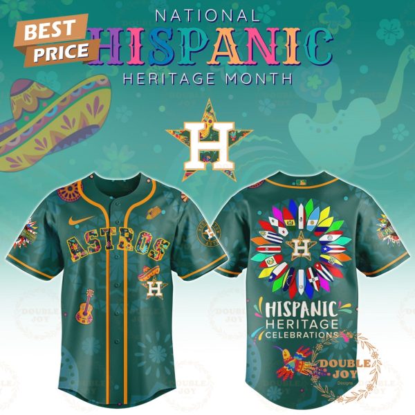 Houston Astros x National Hispanic Heritage Month 2025 Edition Baseball Jersey