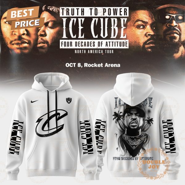 Cleveland Cavaliers x ICE CUBE: TRUTH TO POWER Four Decades of Attitude NA TOUR 2025 T-Shirt, Hoodie