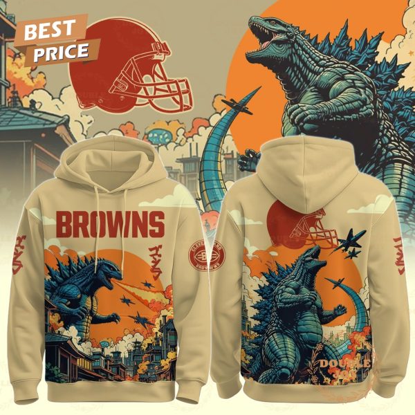 Cleveland Browns x Godzilla 2025 Limited Edition Hoodie