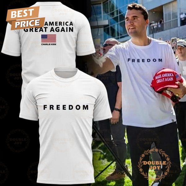 RIP Charlie Kirk x Freedom 2025 White Edition Ver3 T-Shirt, Hoodie