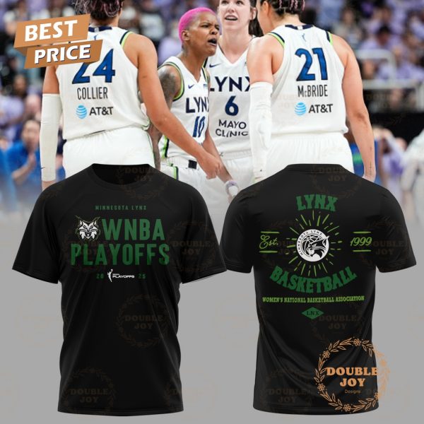 Minnesota Lynx EST.1999 Playoffs 2025 T-Shirt, Hoodie