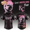 Los Angeles Angels x MGK Tour 2025 The Lost Americana Baseball Jersey