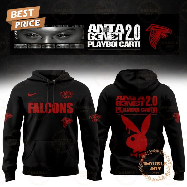 Atlanta Falcons x Playboi Carti Antagonist 2.0 Tour 2025 Hoodie