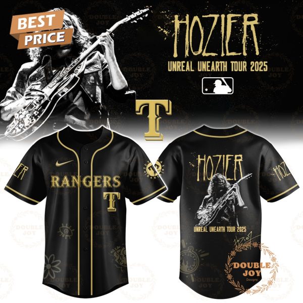Texas Rangers x HOZIER Tour 2025 Unreal Unearth Edition Baseball Jersey