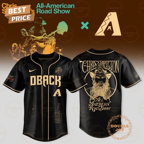 Arizona Diamondbacks x Chris Stapleton Show 2025 All American Road Baseball Jersey