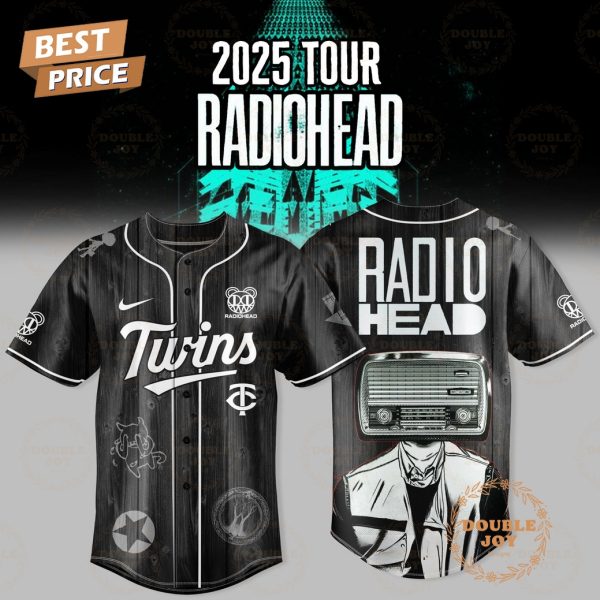 Minnesota Twins 2025 Tour Radiohead Baseball Jersey
