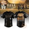 New York Yankees x MANÁ Tour 2025 Black Edition Baseball Jersey