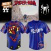 Los Angeles Dodgers x Spider Man – Brand New Day 2025 Dr.Doom White Edition Baseball Jersey