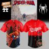 Los Angeles Dodgers x Spider Man – Brand New Day 2025 Dr.Doom White Edition Baseball Jersey