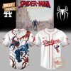 Los Angeles Dodgers x Spider Man – Brand New Day 2025 Venom White Edition Baseball Jersey